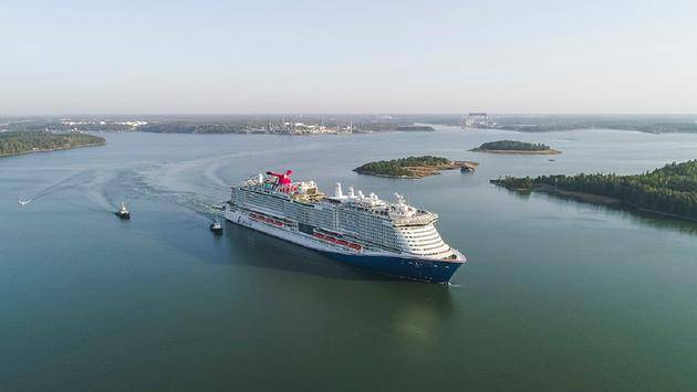 Carnival’s New Mardi Gras Cruise Ship Undergoes Sea Trials